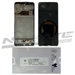 GALAXY A32 4G 2021 LCD SERVICE PACK BLACK A325