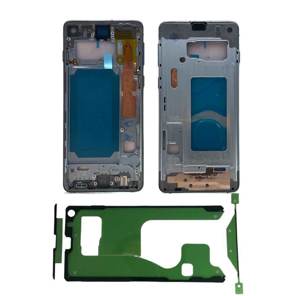 GALAXY S10 MIDDLE FRAME BLUE + ADESIVO