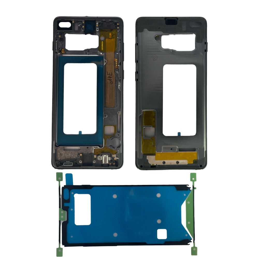 GALAXY S10 PLUS MIDDLE FRAME BLACK + ADESIVO