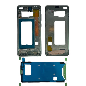 GALAXY S10 PLUS MIDDLE FRAME GREEN + ADESIVO