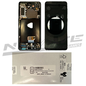 GALAXY S21 PLUS LCD SERVICE PACK BLACK 5G G996
