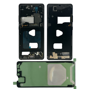 GALAXY S21 ULTRA MIDDLE FRAME BLACK + ADESIVO