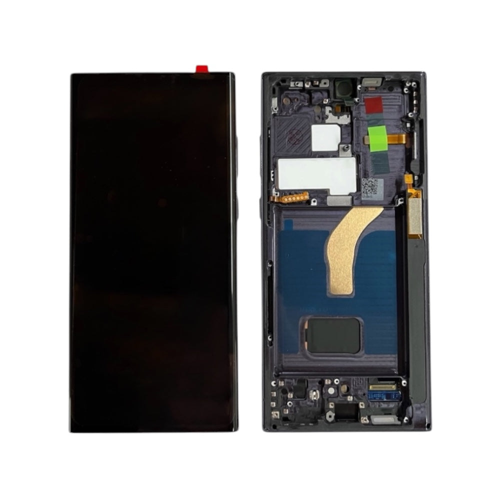 GALAXY S22 ULTRA LCD COMPATIBILE OLED+FRAME NERO