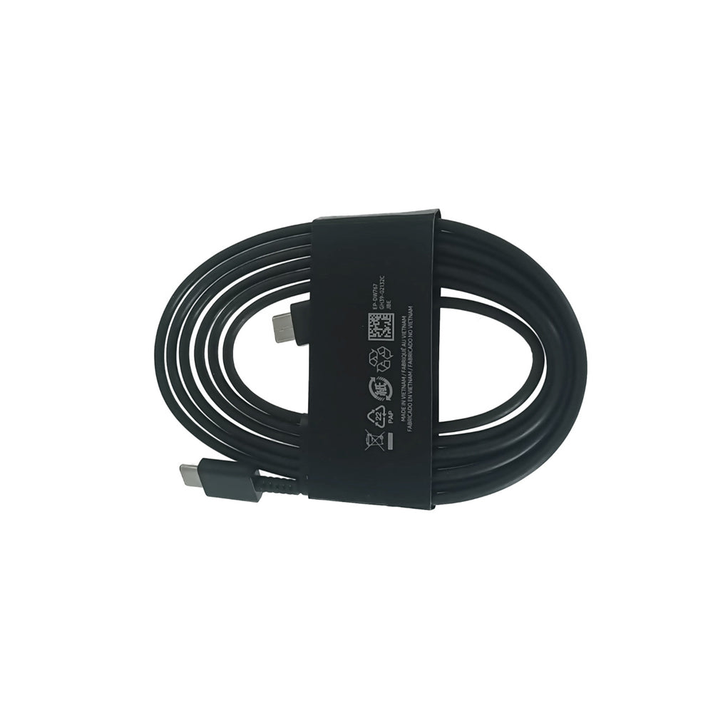 CAVO SAMSUNG DA TYPE-C A TYPE-C BLACK 1.8MT 25W 3A