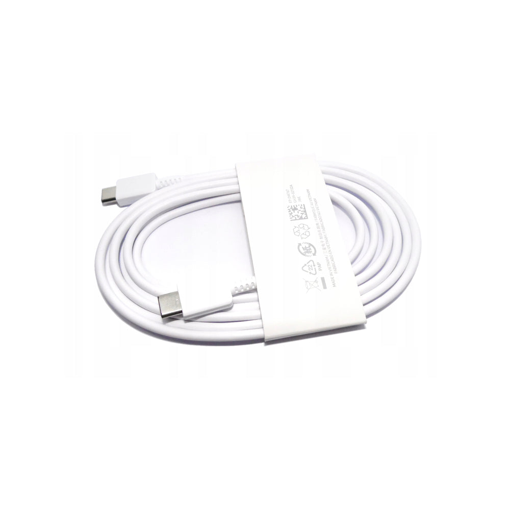 CAVO SAMSUNG DA TYPE-C A TYPE-C WHITE 1.8MT 25W 3A