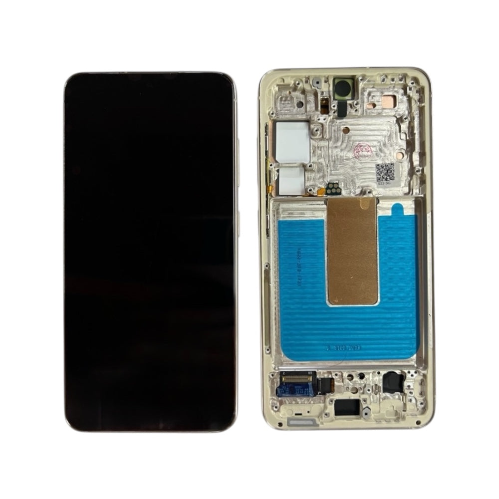 GALAXY S23 LCD COMPATIBILE OLED + FRAME SILVER