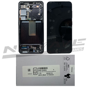 GALAXY S23 LCD SERVICE PACK BLACK 5G