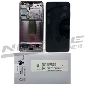 GALAXY S23 LCD SERVICE PACK LAVANDER 5G