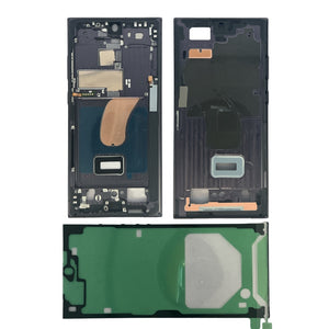 GALAXY S23 ULTRA MIDDLE FRAME GREY+ ADESIVO S918