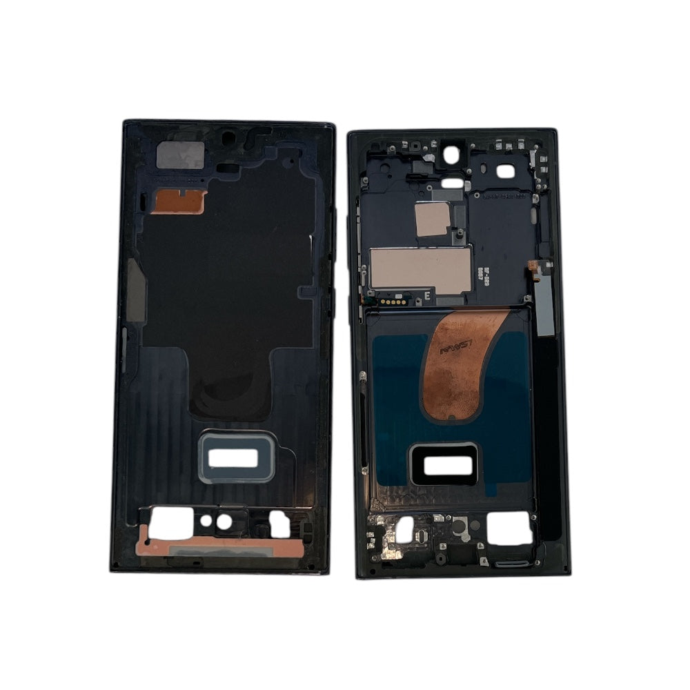 GALAXY S23 ULTRA MIDDLE FRAME BLACK S918B