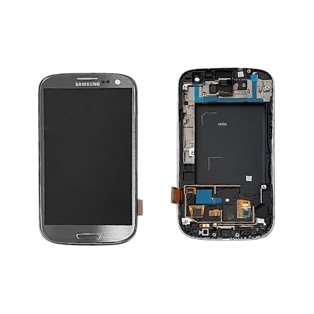 GALAXY S3 LTE LCD SERVICE PACK SILVER SENZA SCATOL