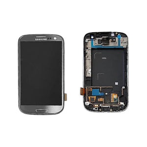 GALAXY S3 LTE LCD SERVICE PACK SILVER SENZA SCATOL