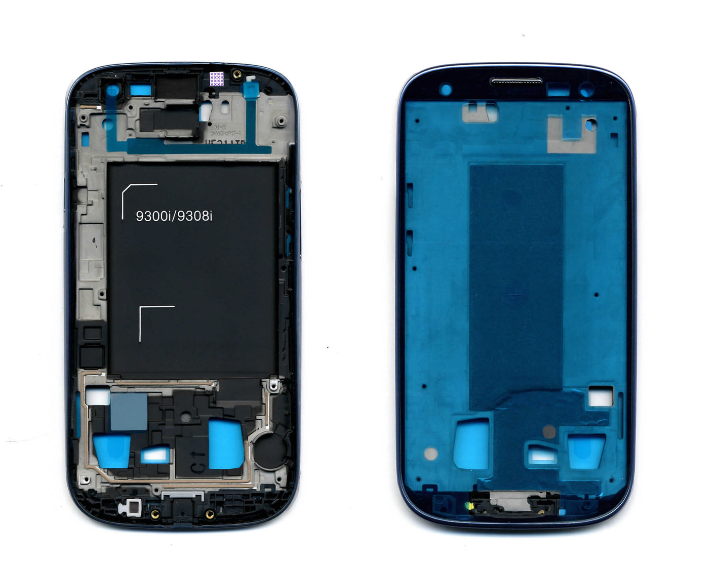 GALAXY S3 NEO FRAME ANTERIORE BLUE I9301