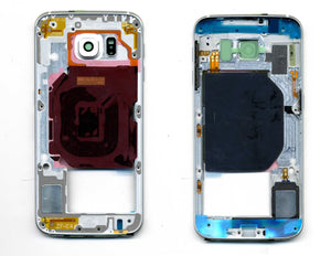 GALAXY S6 FRAME POSTERIORE WHITE G920F