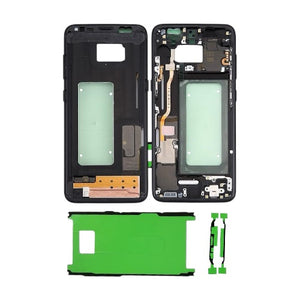 GALAXY S8 MIDDLE FRAME BLACK + ADESIVO