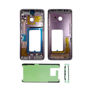 GALAXY S9 PLUS MIDDLE FRAME PURPLE + ADESIVO G965F