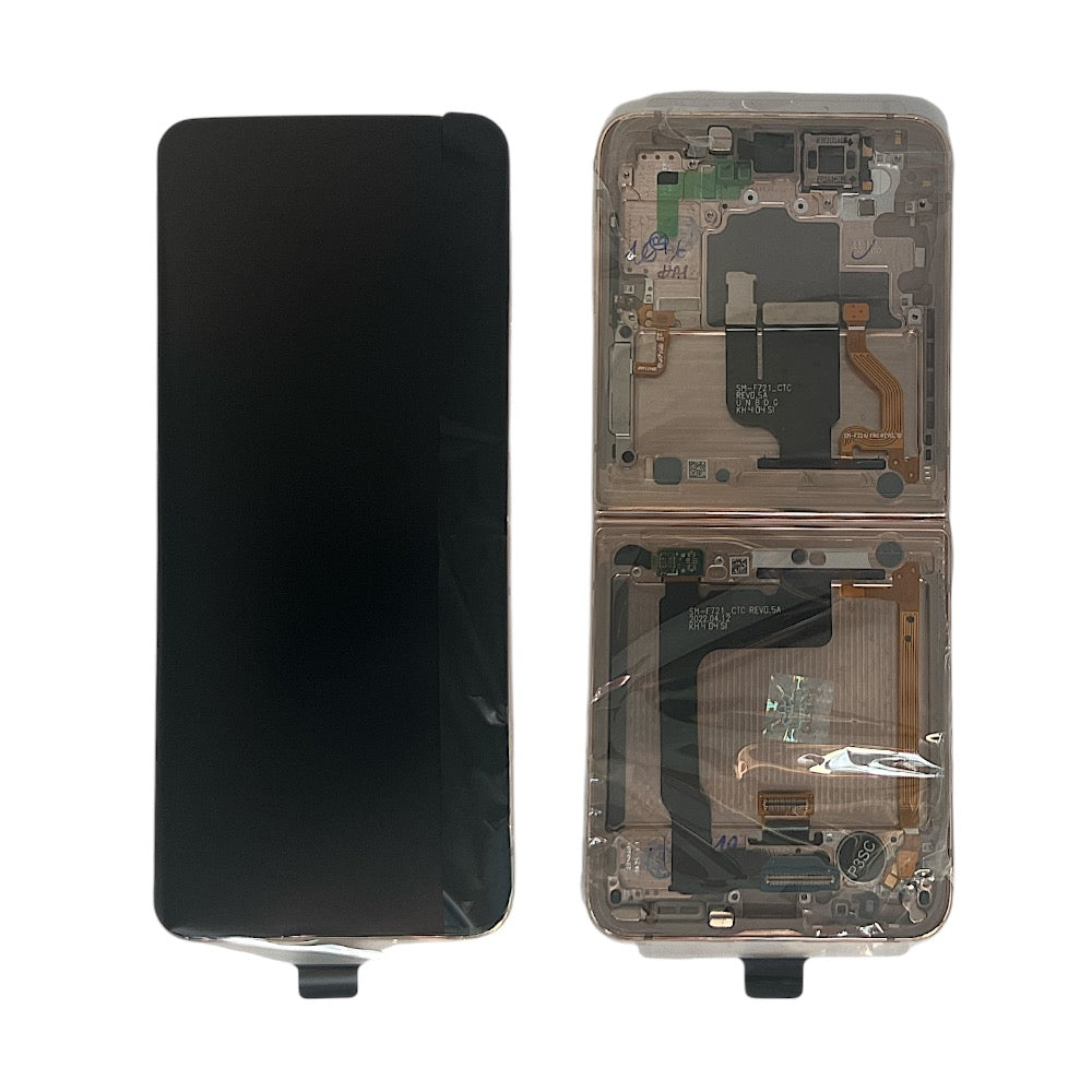 GALAXY Z FLIP 4 5G 2022 LCD SERVICE PACK PINK GOLD
