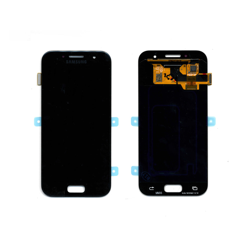 GALAXY A3 (2017) LCD SERVICE PACK BLACK SENZA SCAT