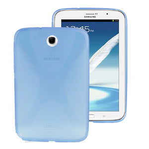 GALAXY NOTE 8.0 CUSTODIA IN GOMMA BLU