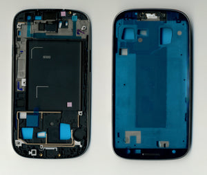 GALAXY S3 FRAME ANTERIORE BLU I9300