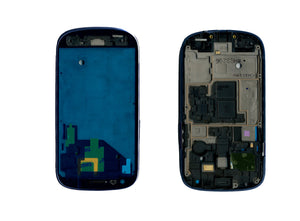 GALAXY S3 MINI FRAME ANTERIORE BLU I8190