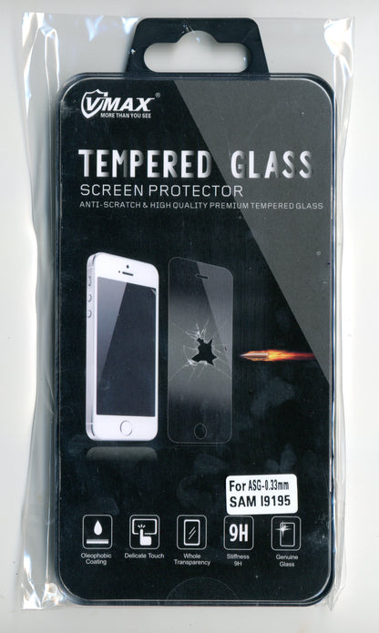 GALAXY S4 MINI PELLICOLA VETRO TEMPERATO