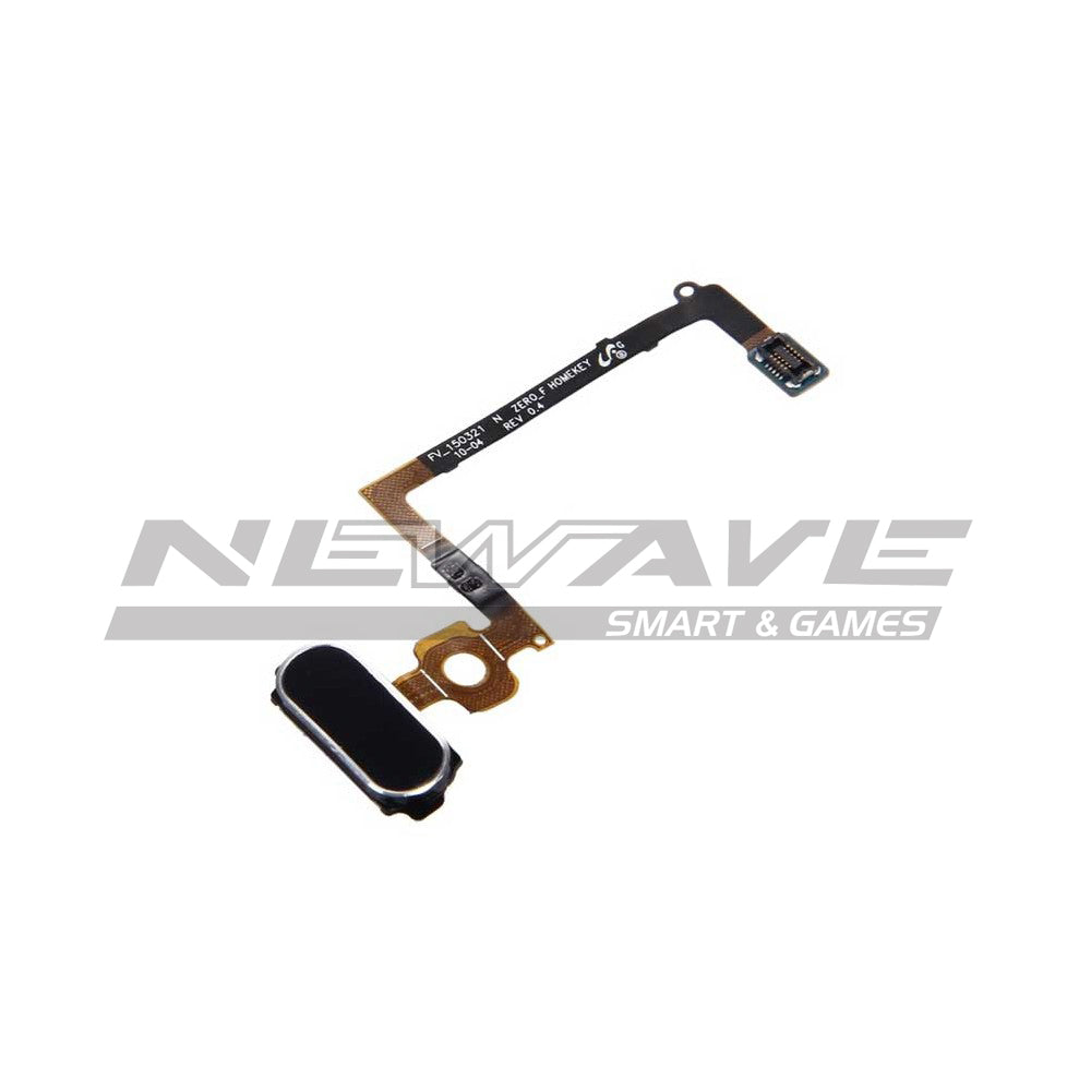 GALAXY S6 HOME BOTTON+FLAT BLACK
