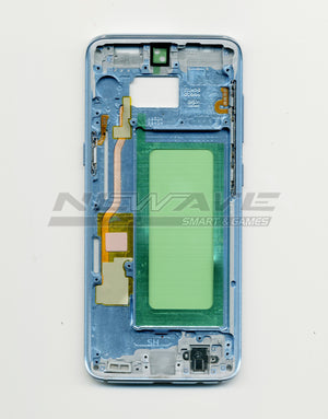 GALAXY S8 MIDDLE FRAME BLUE + ADESIVO