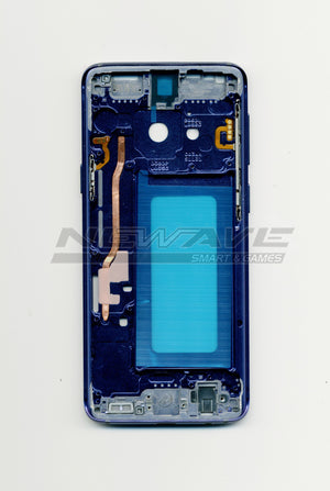GALAXY S9 PLUS MIDDLE FRAME BLUE + ADESIVO G965