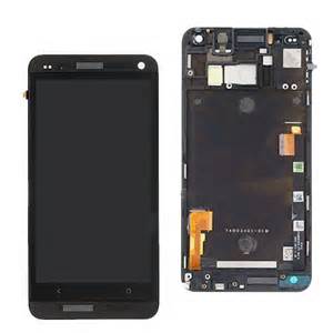 HTC ONE M7 LCD + FRAME BLACK