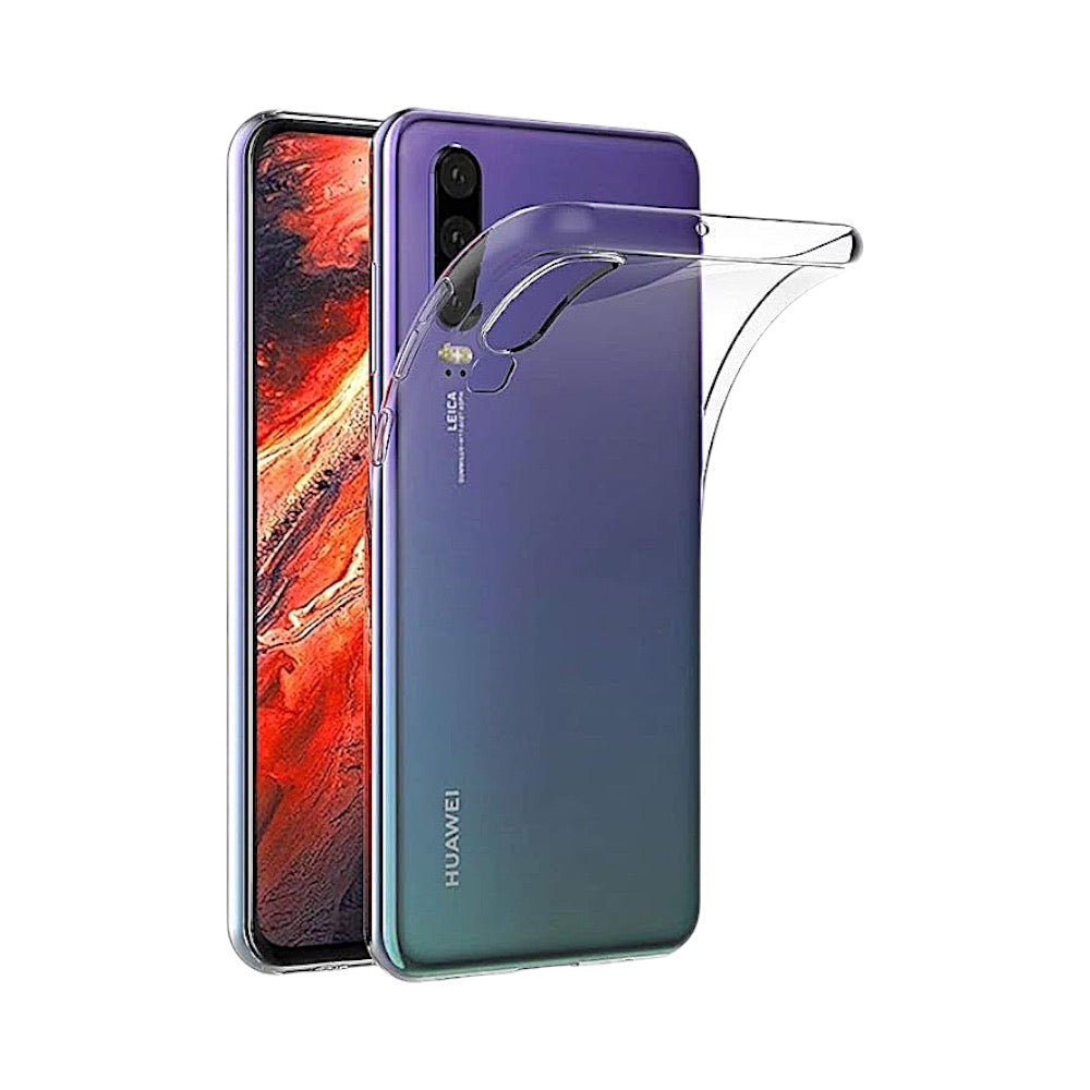 HUAWEI P30 CUSTODIA IN TPU TRASPARENTE