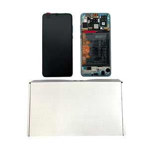 HUAWEI P30 LITE LCD SERVICE PACK BLUE+ BATTERIA