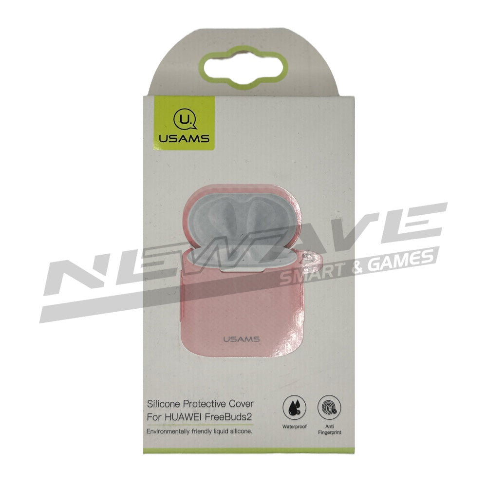 HUAWEI SILICONE PROTECTIVE COVER FREEBUDS2 PINK