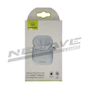 HUAWEI SILICONE PROTECTIVE COVER FREEBUDS2 WHITE