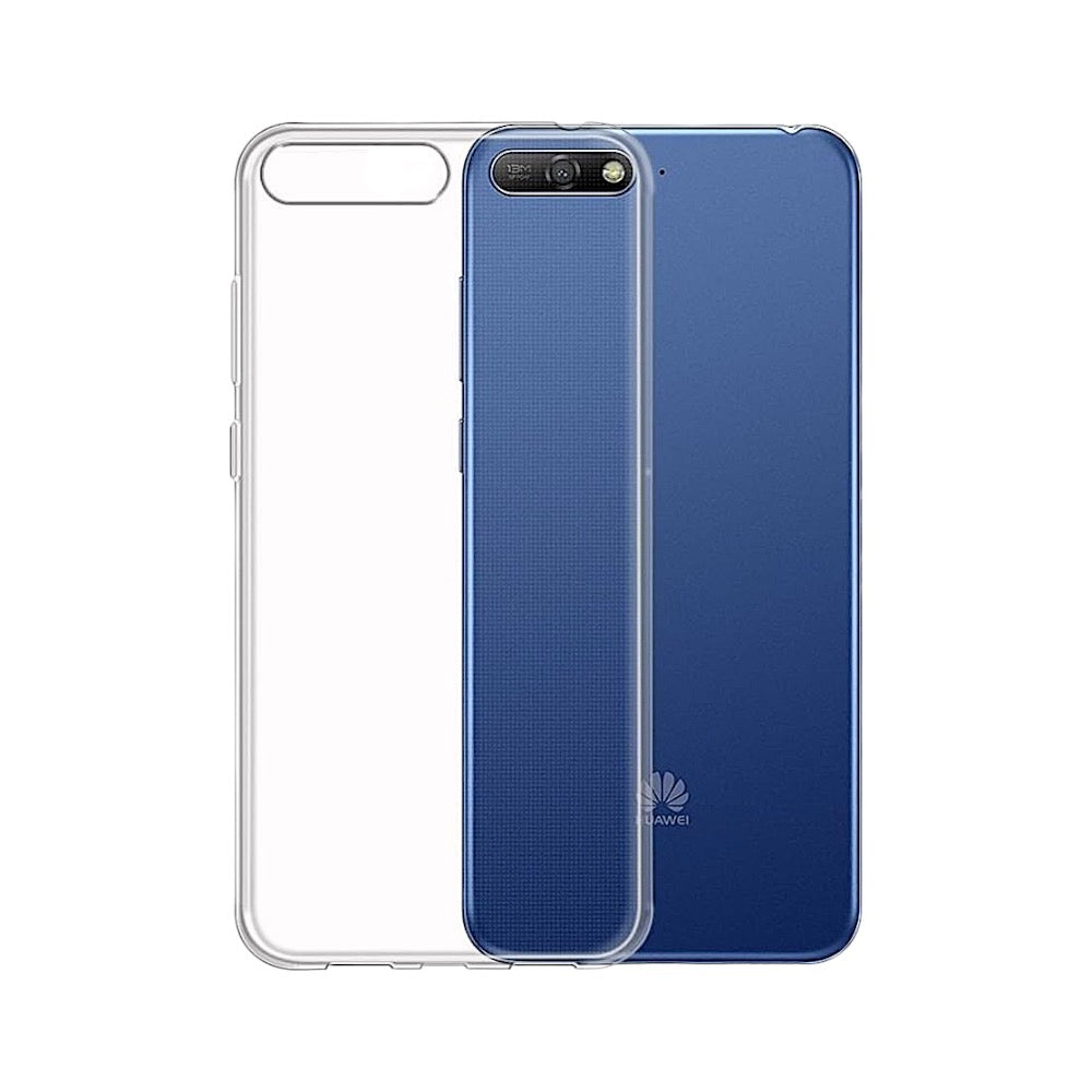 HUAWEI Y6 (2018) CUSTODIA IN TPU TRASPARENTE