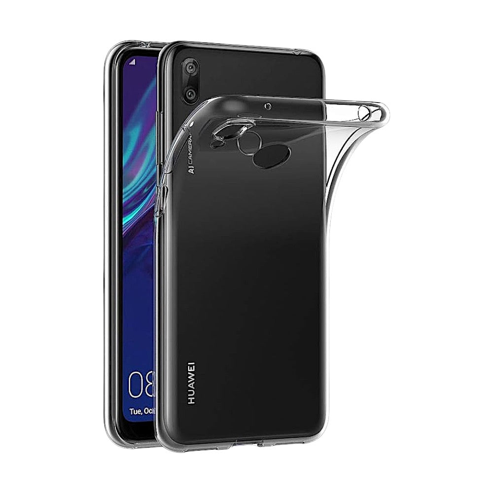 HUAWEI Y7 2019 CUSTODIA IN TPU TRASPARENTE