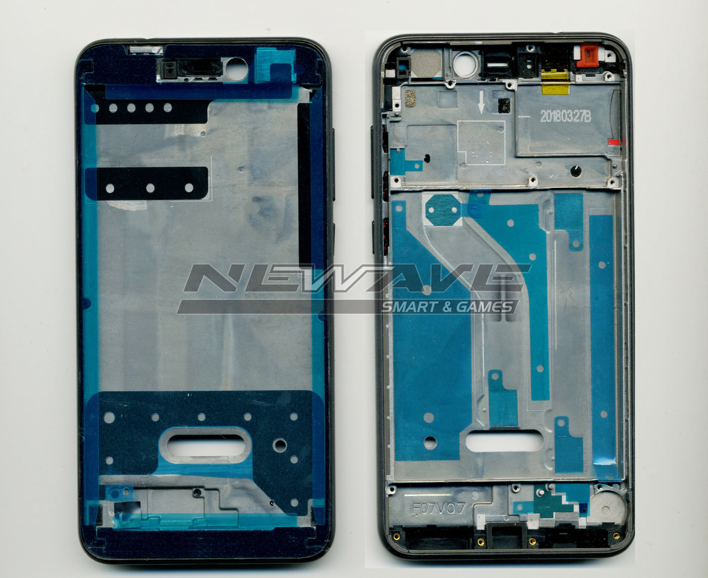 HUAWEI P8 LITE 2017 FRAME POSTERIORE BLACK