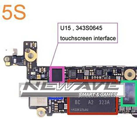 IPHONE 5S IC TOUCH