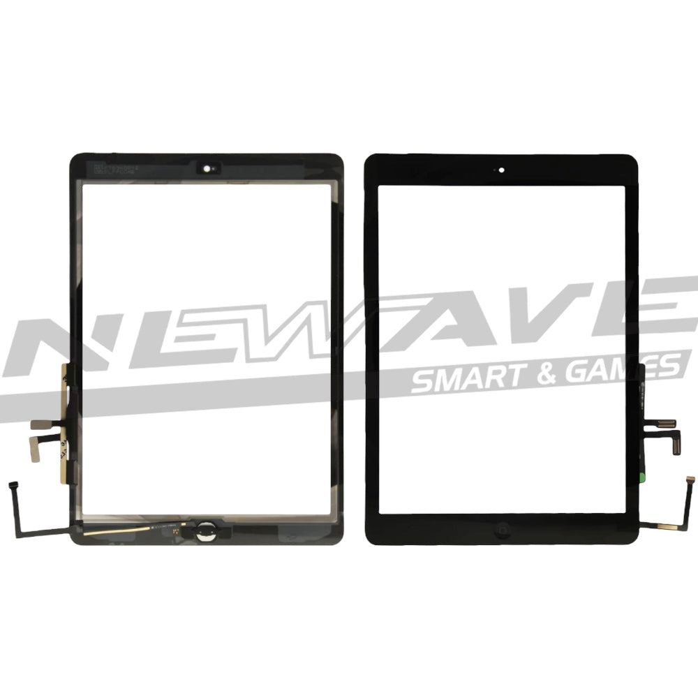 IPAD AIR TOUCH SCREEN + TASTO HOME NERO ORIGINALE