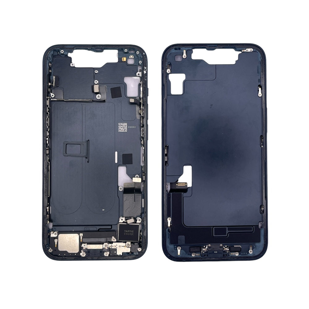 IPHONE 14 FRAME CENTRALE NERO CON COMPONENTI