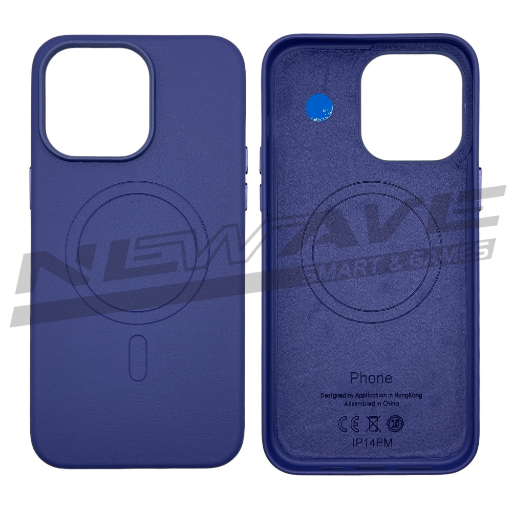 IPHONE 14 PRO MAX CUSTODIA IN PELLE WISTERIA