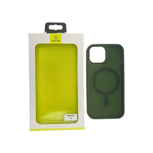 IPHONE 15 CUSTODIA TPU + MAGSAFE VERDE