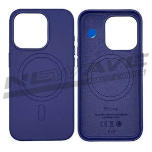 IPHONE 15 PRO CUSTODIA IN PELLE WISTERIA