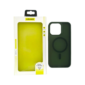 IPHONE 15 PRO MAX CUSTODIA TPU + MAGSAFE VERDE