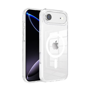 IPHONE AIR CUSTODIA TPU + PC MAGSAFE TRASPARENTE