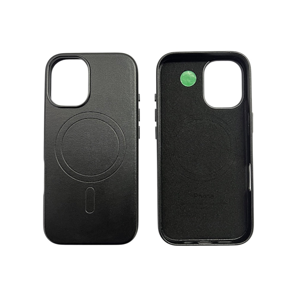IPHONE 17 CUSTODIA IN PELLE BLACK
