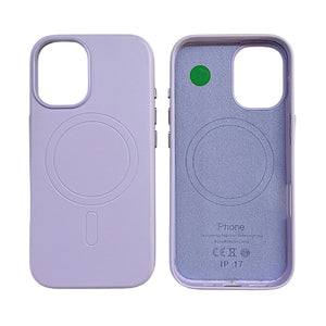 IPHONE 17 CUSTODIA IN PELLE ELEGANT PURPLE
