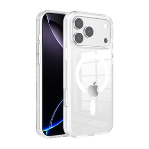 IPHONE 17 PRO MAX CUSTODIA TPU+ PC MAGSAFE TRASP