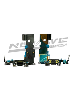 IPHONE 8 PCB RICARICA NERA ORIGINALE