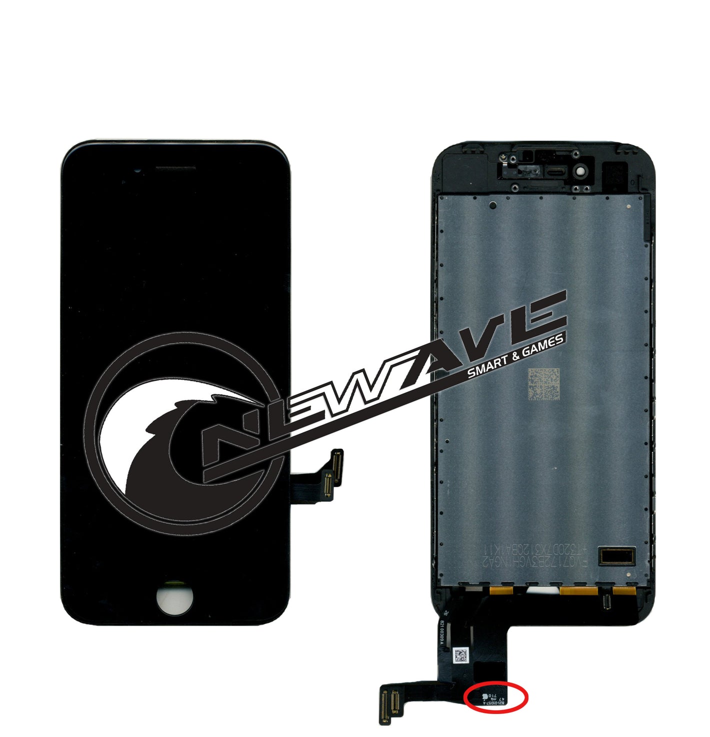 IPHONE 7 LCD BLACK ORIGINALE